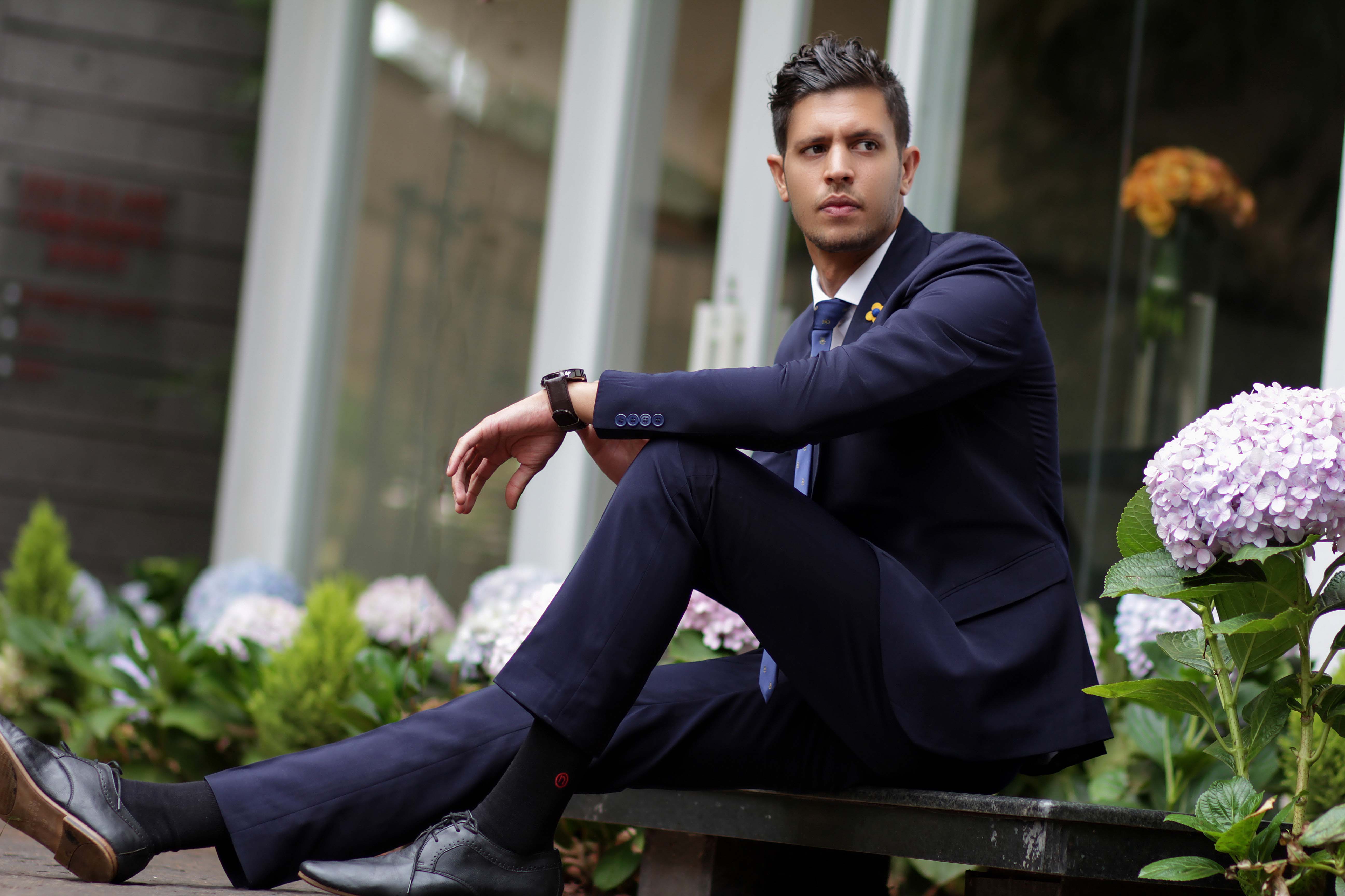 Outdoors On-location Fashion Photography :: Men Suits Designers