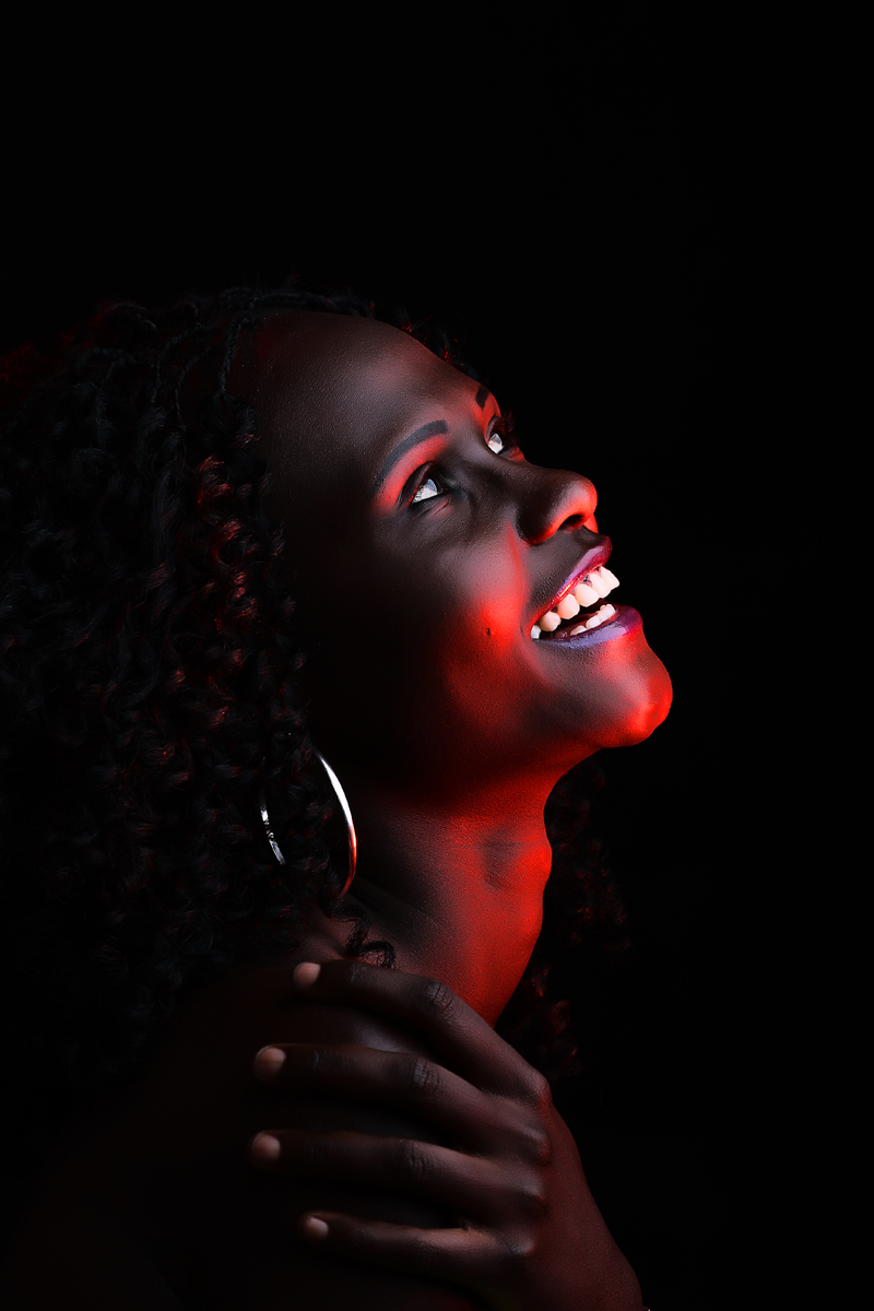 Clotilde Tukei Studio Portraits :: Creative Light Kenyan Photographer