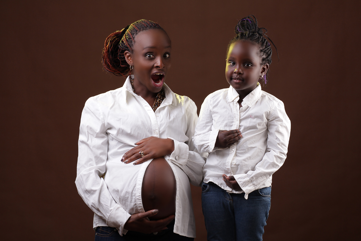 Nairobi Baby Bump Portraits